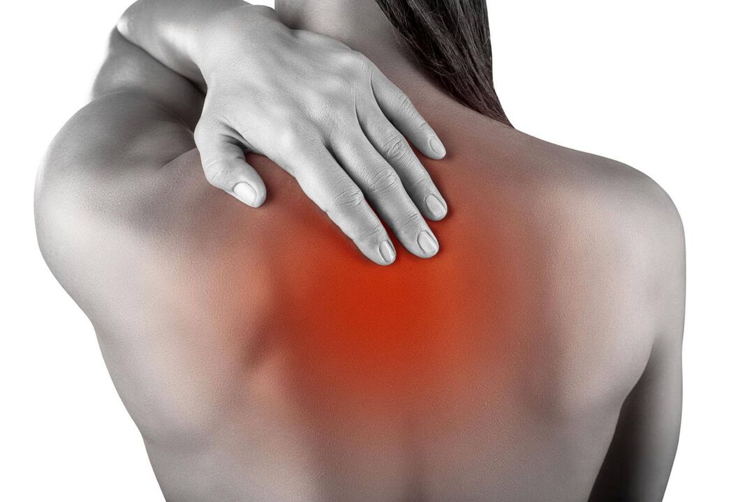 Schmerzen bei zervikaler Osteochondrose